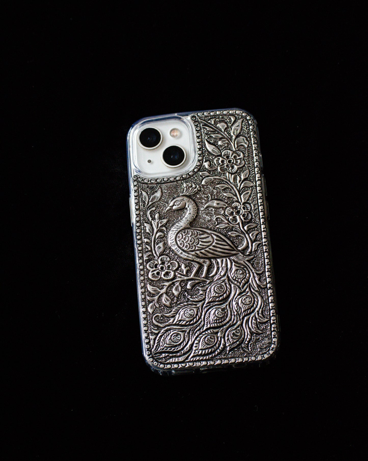 ZILVIQ Handcrafted Peacock Luxury iPhone Case