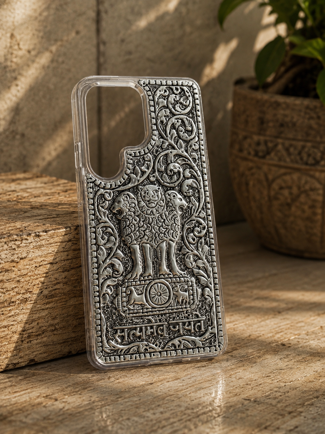 ZILVIQ Ashoka Heritage 925 Silver Luxury Case