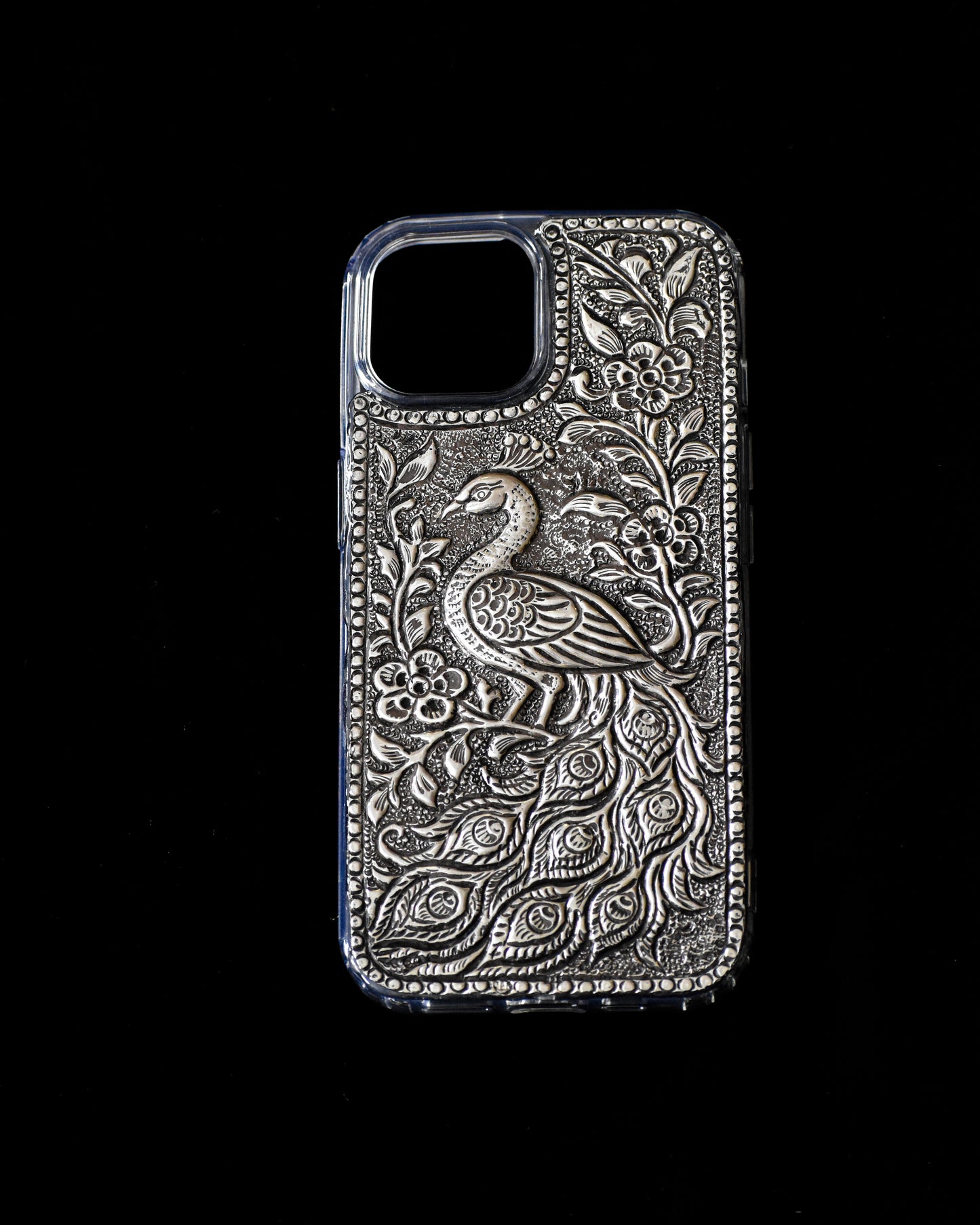 ZILVIQ Handcrafted Peacock Luxury iPhone Case