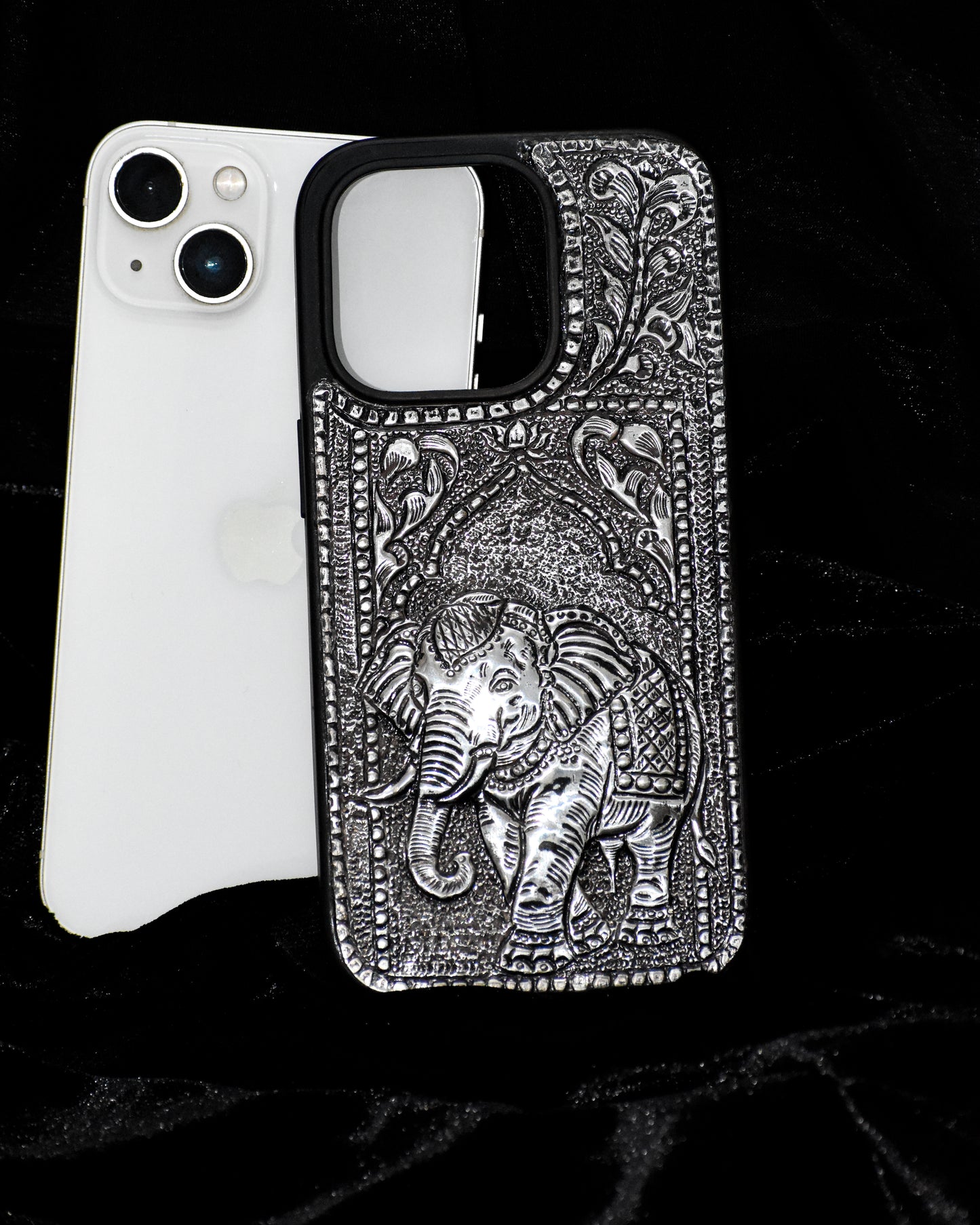 ZILVIQ Handcrafted Royal Elephant Luxury iPhone Case